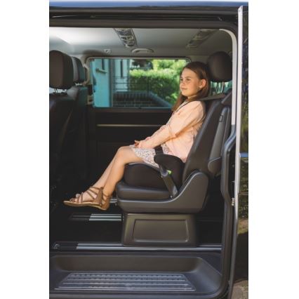 OSANN - Siedzisko podwyższające do samochodu Isofix i-Size 126-150 cm Czarny