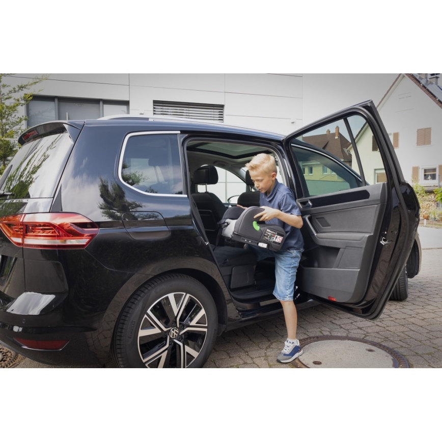 OSANN - Siedzisko samochodowe podwyższające LUX Isofix i-Size 126-150 cm Universe Szary