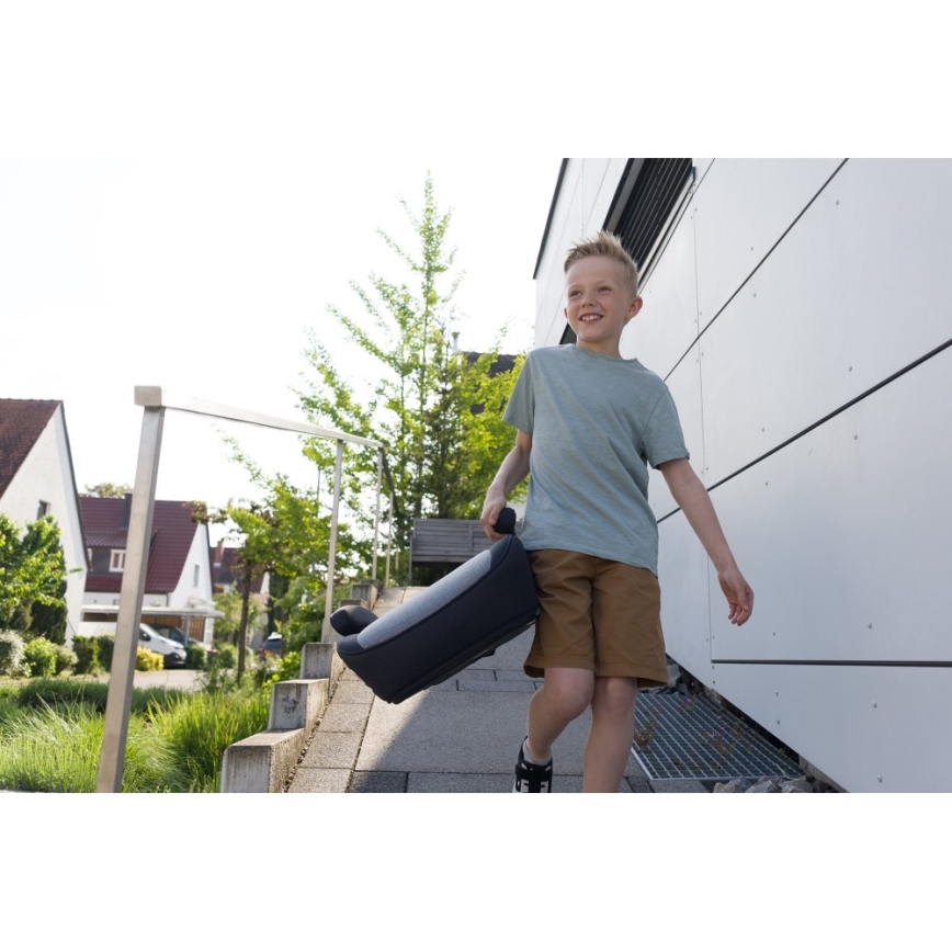 OSANN - Siedzisko samochodowe podwyższające LUX Isofix i-Size 126-150 cm Universe Szary