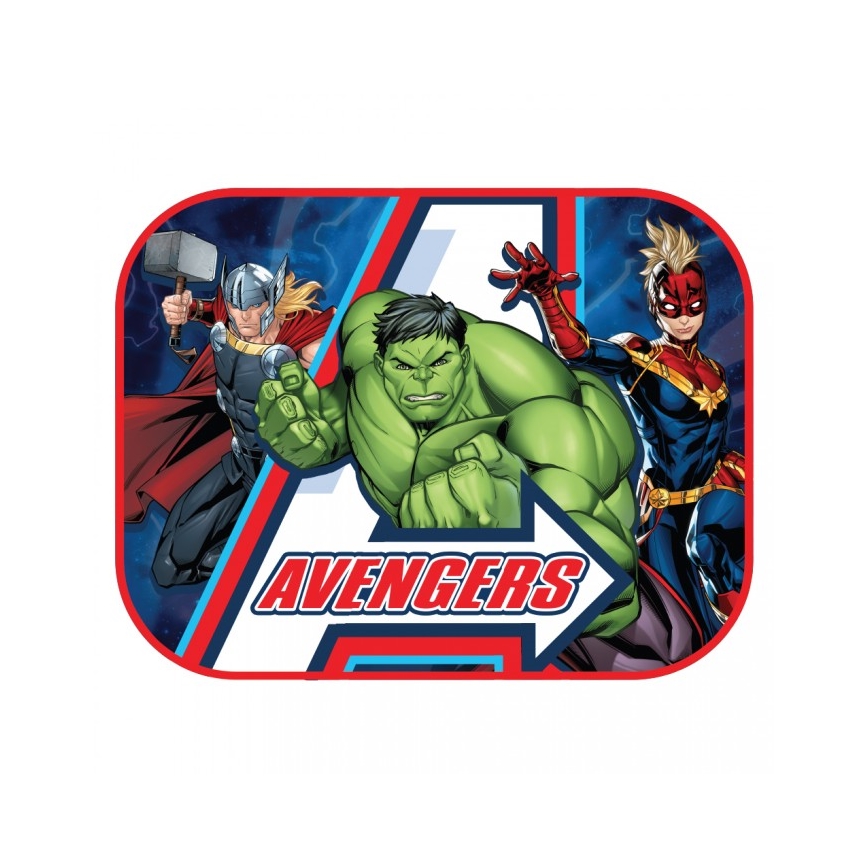 Osłona przeciwsłoneczna dla dzieci z przyssawką 2 szt AVENGERS