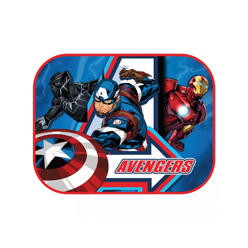 Osłona przeciwsłoneczna dla dzieci z przyssawką 2 szt AVENGERS