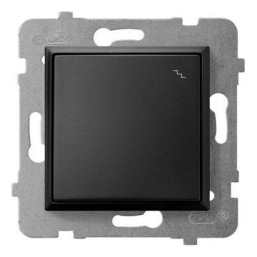 Ospel - Wyłącznik schodowy bez ramki nr 6 ARIA czarny
