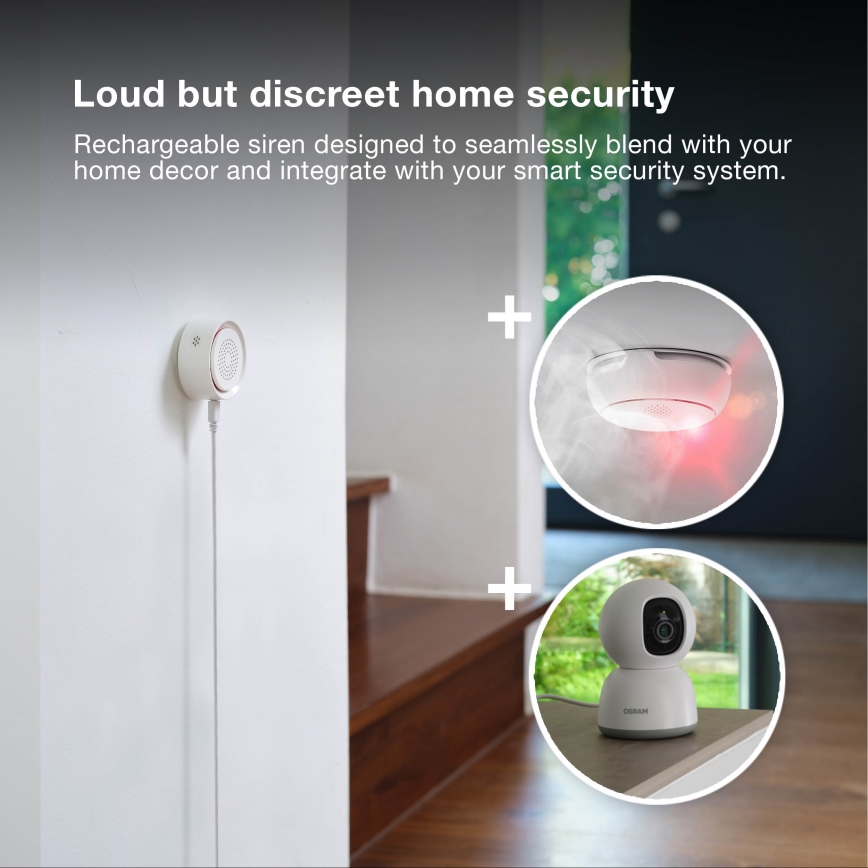 Osram - Alarm SMART+ 5V z łącznością Wi‑Fi