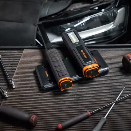 Osram - Bezprzewodowa magnetyczna ładowarka LEDINSPECT DUAL CHARGE PAD 5V