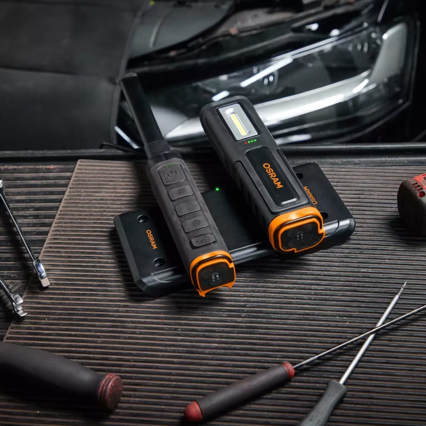 Osram - Bezprzewodowa magnetyczna ładowarka LEDINSPECT DUAL CHARGE PAD 5V