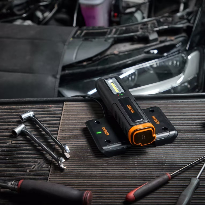 Osram - Bezprzewodowa magnetyczna ładowarka LEDINSPECT DUAL CHARGE PAD 5V