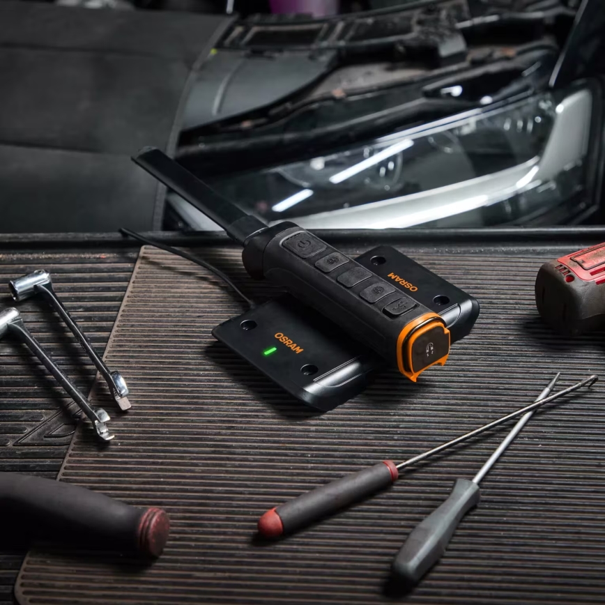 Osram - Bezprzewodowa magnetyczna ładowarka LEDINSPECT DUAL CHARGE PAD 5V