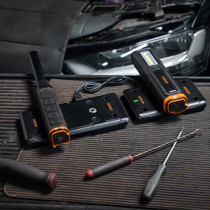 Osram - Bezprzewodowa magnetyczna ładowarka LEDINSPECT DUAL CHARGE PAD 5V