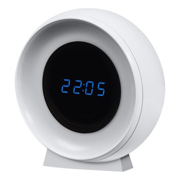 Osram - Cyfrowy zegar LED z podświetleniem NIGHTLUX LED/0,3W/5V 1000mAh 3000/4000/6500K biały