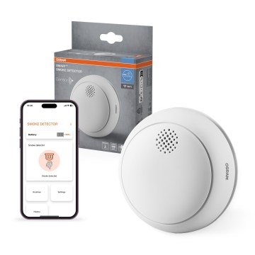 Osram - Czujnik dymu SMART+ 3V Wi-Fi 1400 mAh