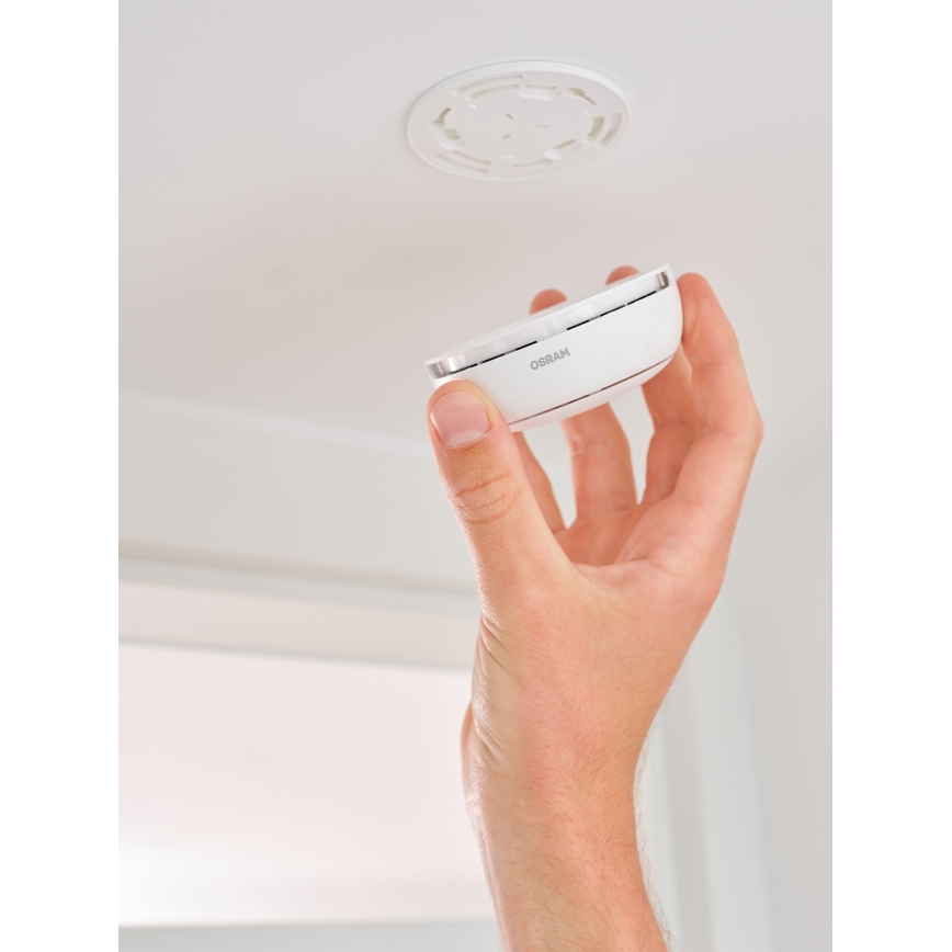Osram - Czujnik dymu SMART+ 3V Wi-Fi 1400 mAh