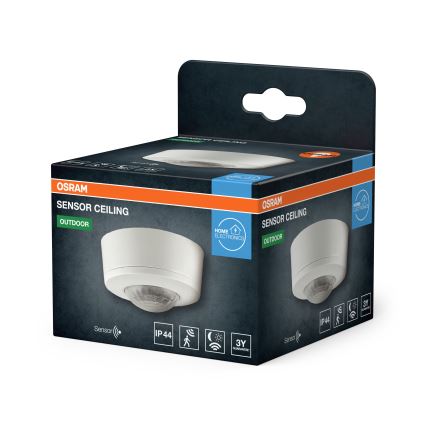 Osram - Czujnik ruchu na podczerwień 230V IP44 biały
