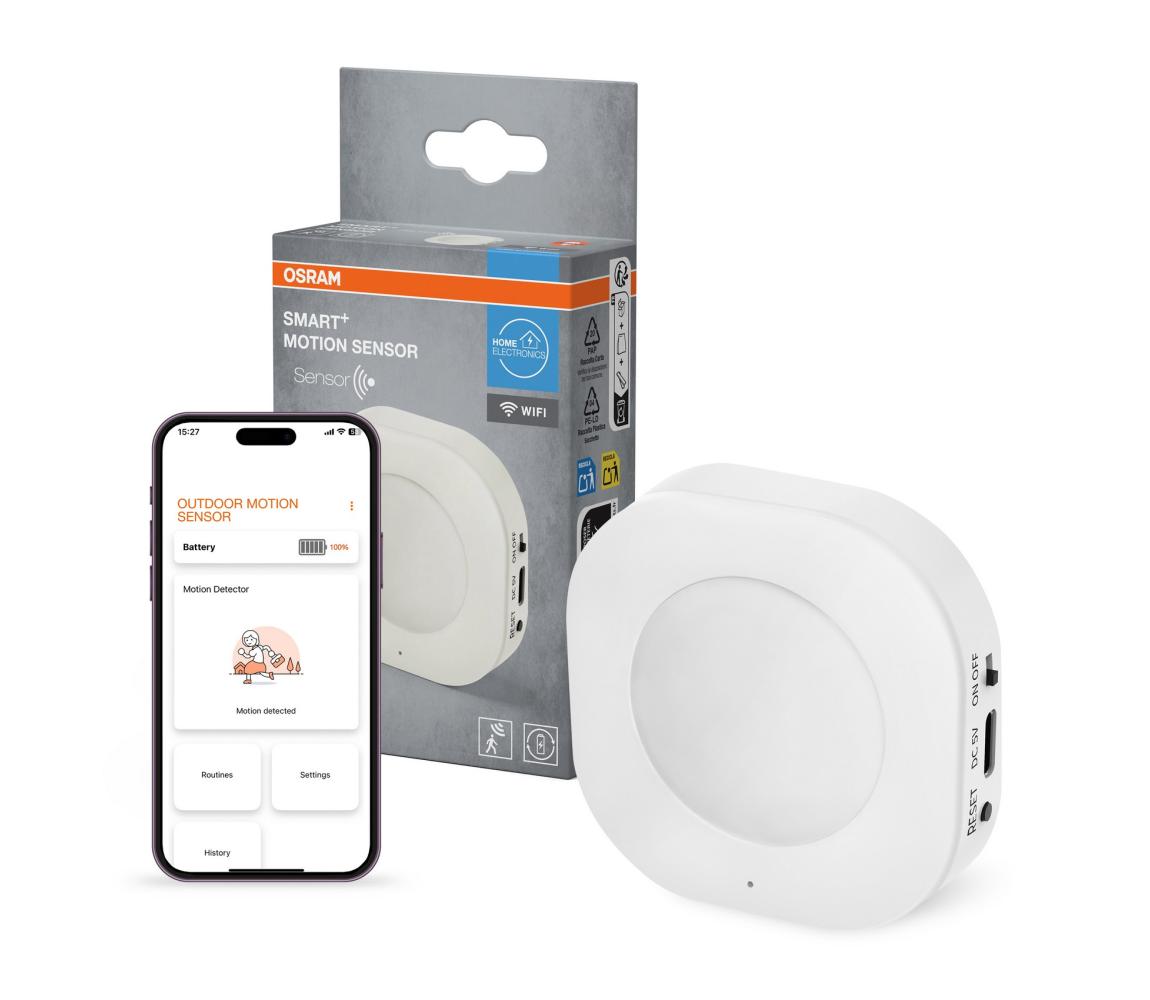 Osram - Czujnik ruchu SMART+ 3,7V Wi-Fi 500 mAh