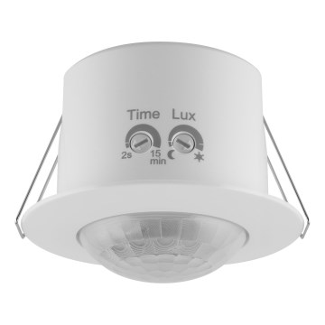 Osram - Czujnik ruchu wpuszczany 360° FLUSH 230V biały