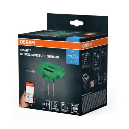 Osram - Czujnik wilgotności i temperatury gleby SMART+ 3xAAA IP67 Wi-Fi