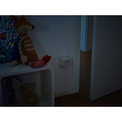 Osram - Gniazdo ściemnialne LED z lampką nocną SCHUKO SMART+ NIGHTLIGHT 3680W/230V Wi-Fi