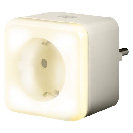 Osram - Gniazdo ściemnialne LED z lampką nocną SCHUKO SMART+ NIGHTLIGHT 3680W/230V Wi-Fi