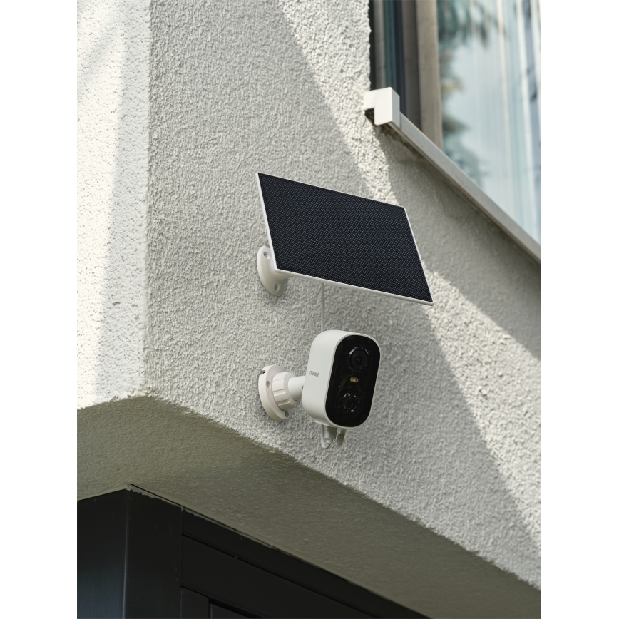 Osram - Inteligentna kamera solarna z matrycą 2K SMART+ 5 V 5200 mAh IP66 Wi-Fi