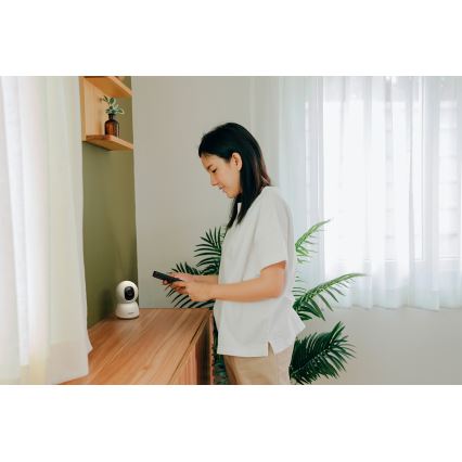 Osram - Inteligentna kamera wewnętrzna 360° z czujnikiem 2K SMART+ 230V Wi‑Fi