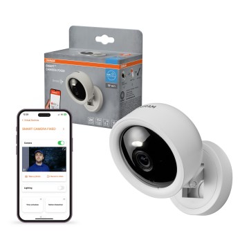 Osram - Inteligentna kamera wewnętrzna z czujnikiem 2K SMART+ 230V Wi-Fi