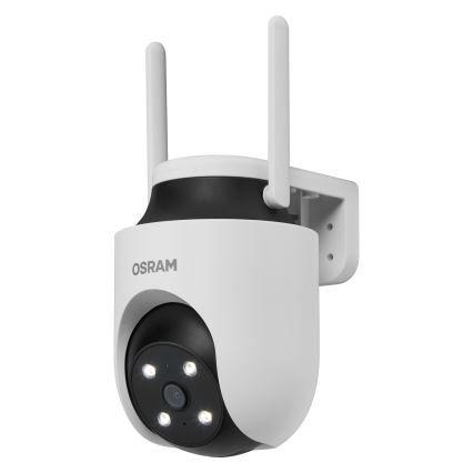 Osram - Inteligentna zewnętrzna kamera 360° z czujnikiem 2K SMART+ 230V IP65 Wi-Fi