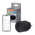 Osram - Inteligentne gniazdko SMART+ MATTER SCHUKO 2300W/230V/10A Wi-Fi czarne