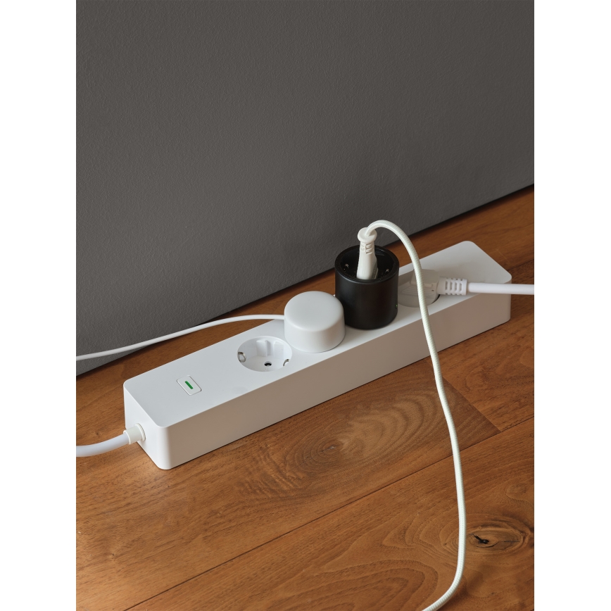 Osram - Inteligentne gniazdko SMART+ MATTER SCHUKO 2300W/230V/10A Wi-Fi czarne