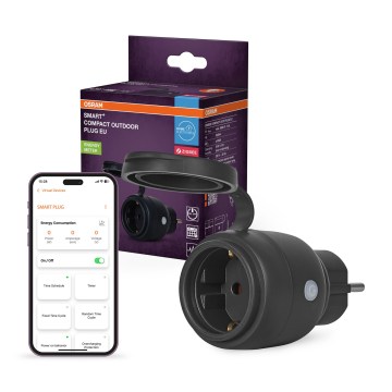 Osram - Inteligentne zewnętrzne gniazdo SMART+ SCHUKO 3680W/230V/16A IP44
