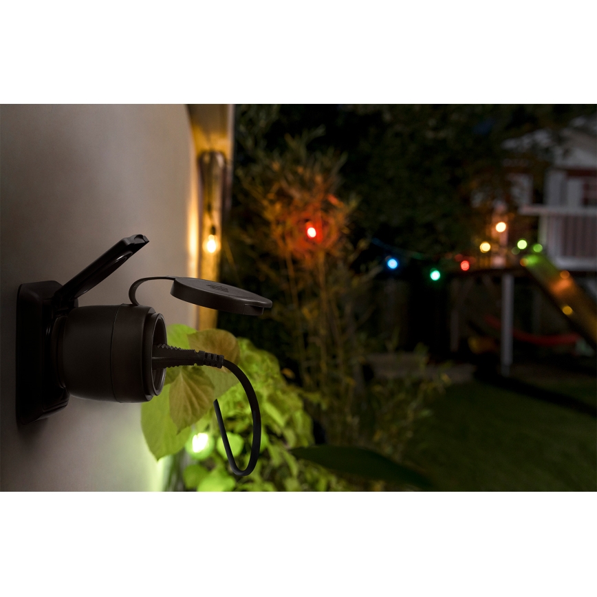 Osram - Inteligentne zewnętrzne gniazdo SMART+ SCHUKO 3680W/230V/16A IP44