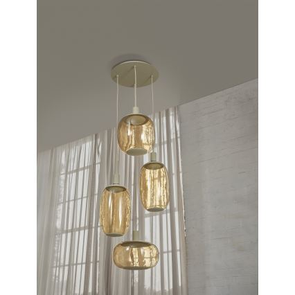 Osram - Kabel zasilający NEEDLE PENDANT 4xE27/25W/230V beżowy