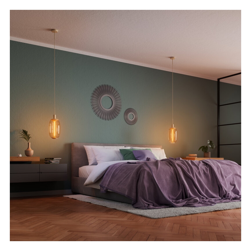 Osram - Kabel zasilający PENDULUM NEEDLE 1xE27/15W/230V beżowy
