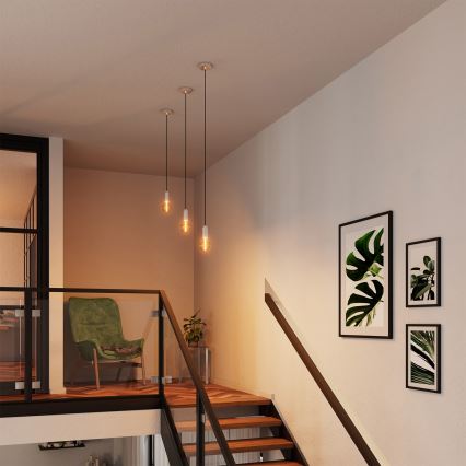 Osram - Kabel zasilający PENDULUM ROUND 1xE27/15W/230V błyszczący chrom