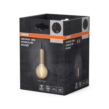 Osram - Kabel zasilający PENDULUM ROUND 1xE27/15W/230V złoty