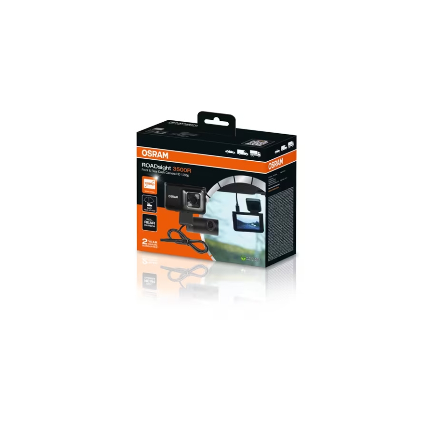 Osram - Kamera samochodowa ROADSIGHT 3500R Full HD 1080p 12/24V