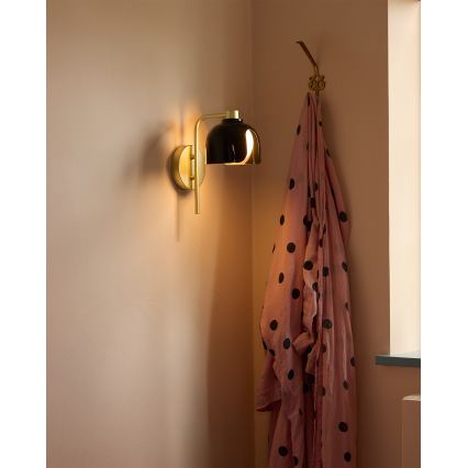 Osram - Kinkiet DECOR COROLLE 1xG9/20W/230V czarny/złoty