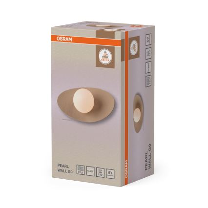 Osram - Kinkiet DECOR PEARL 1xG9/5W/230V beżowy