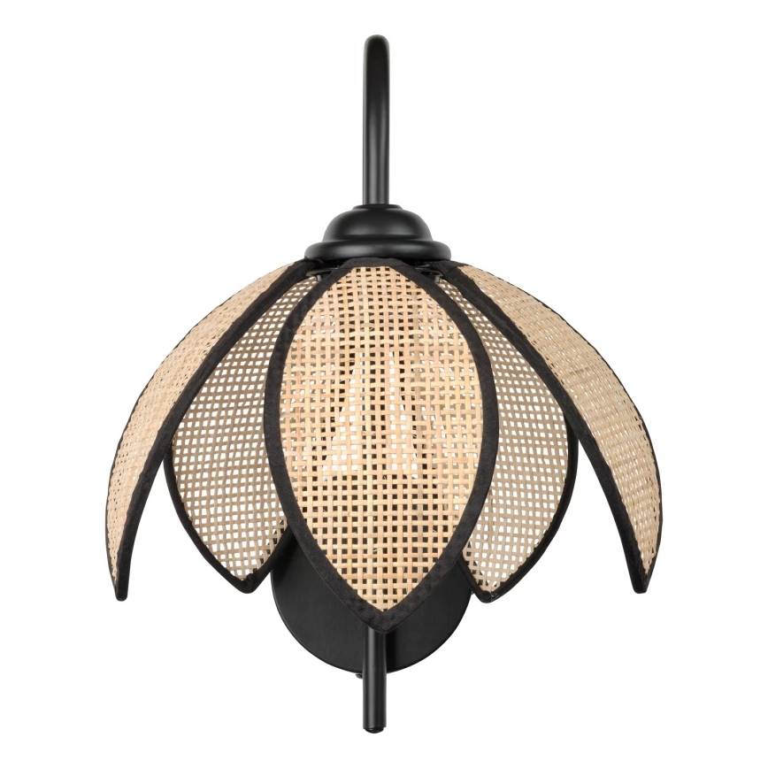 Osram - Kinkiet DECOR RATTAN 1xE27/15W/230V beżowy/czarny