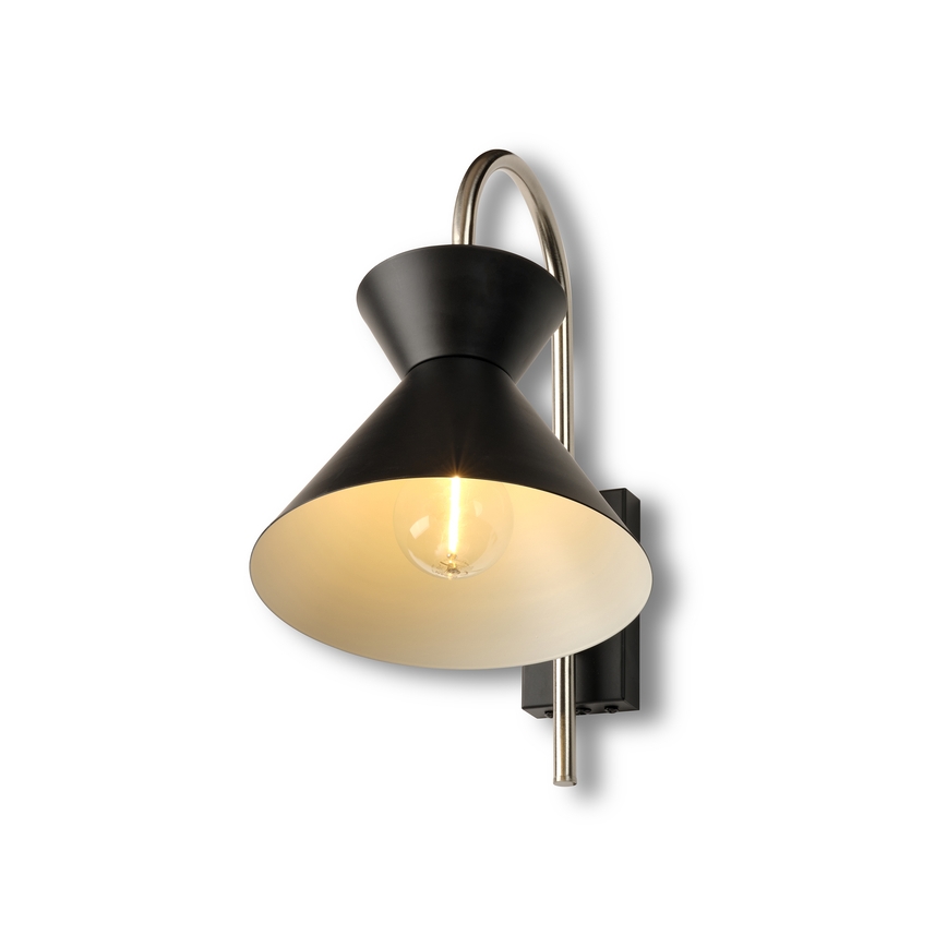 Osram - Kinkiet DECOR WAIST 1xE27/40W/230V czarny