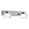 Osram - Kinkiet łazienkowy LED ORBIS FLAME 2xLED/5,5W/230V 3000/4000K IP44 błyszczący chrom