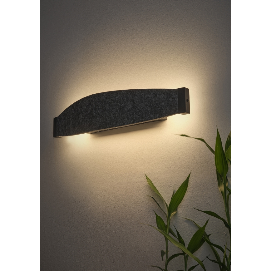 Osram - kinkiet LED DECOR FLAT LED/13W/230V szary