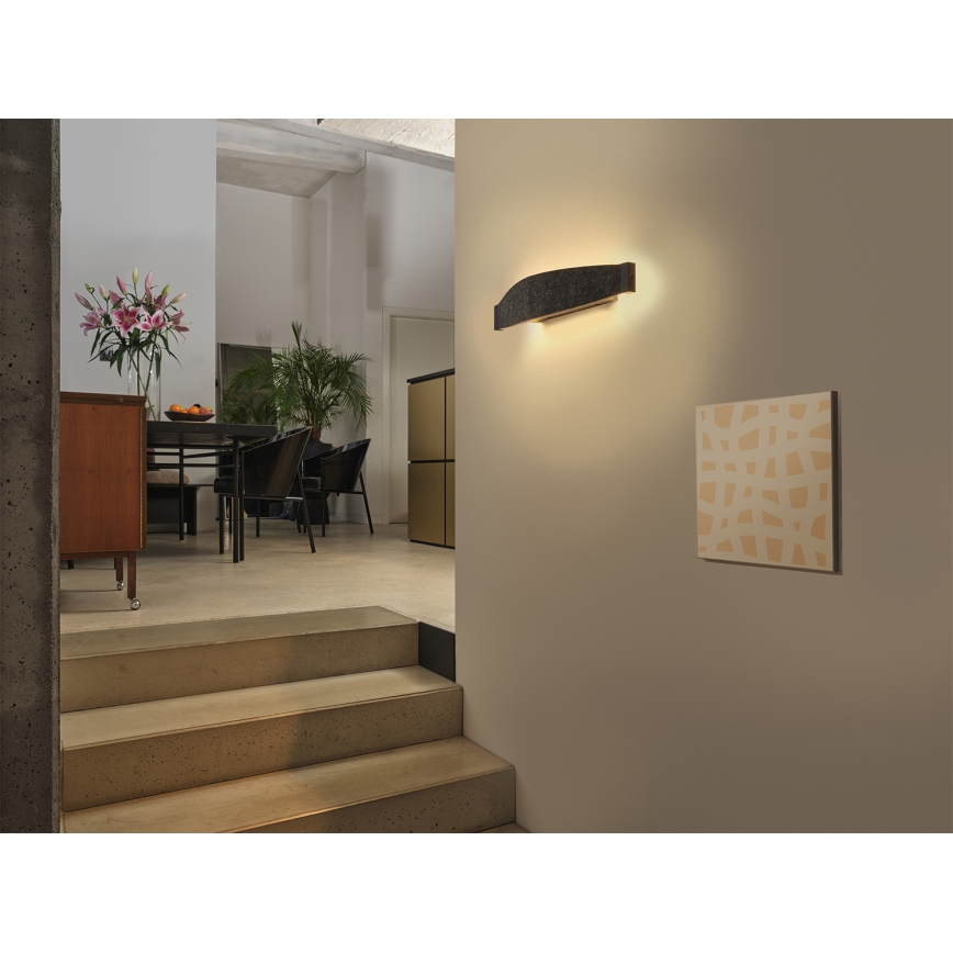 Osram - kinkiet LED DECOR FLAT LED/13W/230V szary