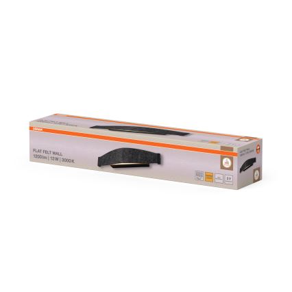 Osram - kinkiet LED DECOR FLAT LED/13W/230V szary