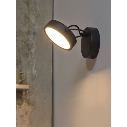 Osram - Kinkiet LED DECOR PUCK LED/11W/230V czarny