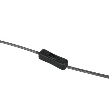 Osram - Kinkiet PLISSEE 3xE27/15W/230V antracyt