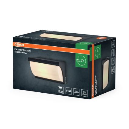 Osram - Kinkiet zewnętrzny ENDURA CLASSIC 1xE27/40W/230V IP54 antracyt