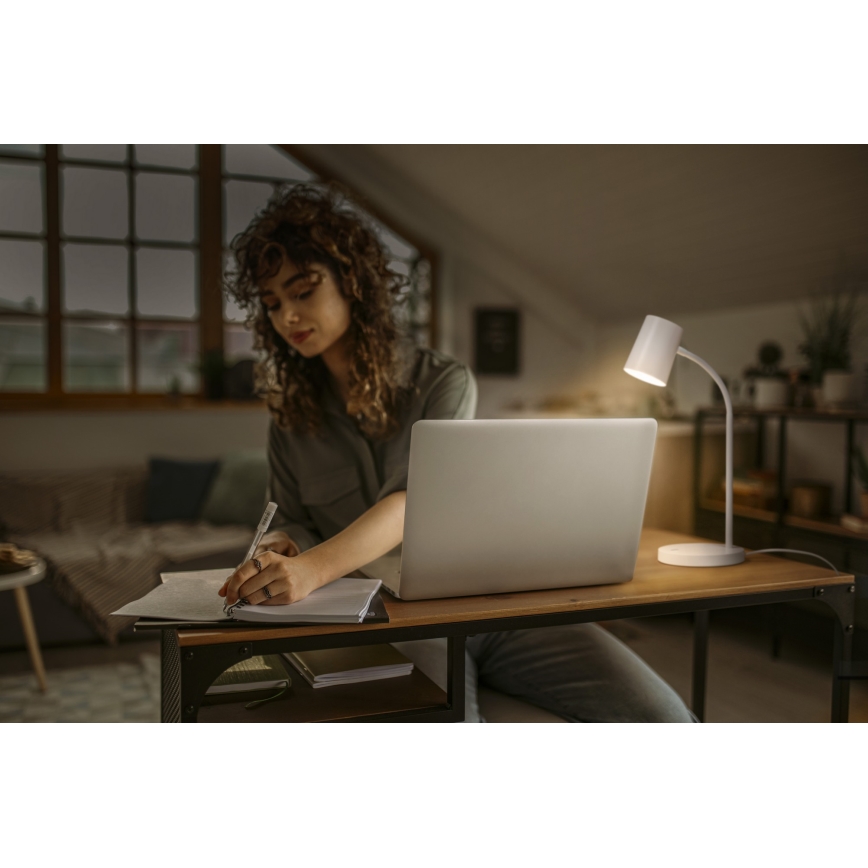 Osram - Lampa biurkowa DESK LINE 1xGU10/9W/230V biała