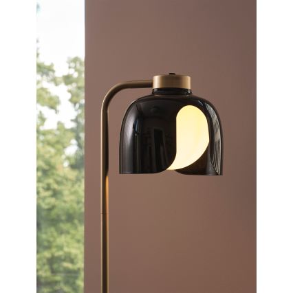 Osram - Lampa stojąca DECOR COROLLE 1xE27/15W/230V czarna/złota