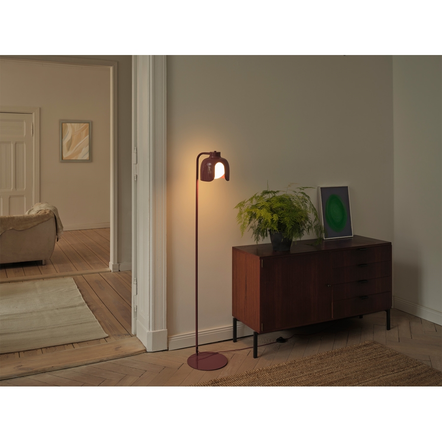 Osram - Lampa stojąca DECOR COROLLE 1xE27/15W/230V czerwona