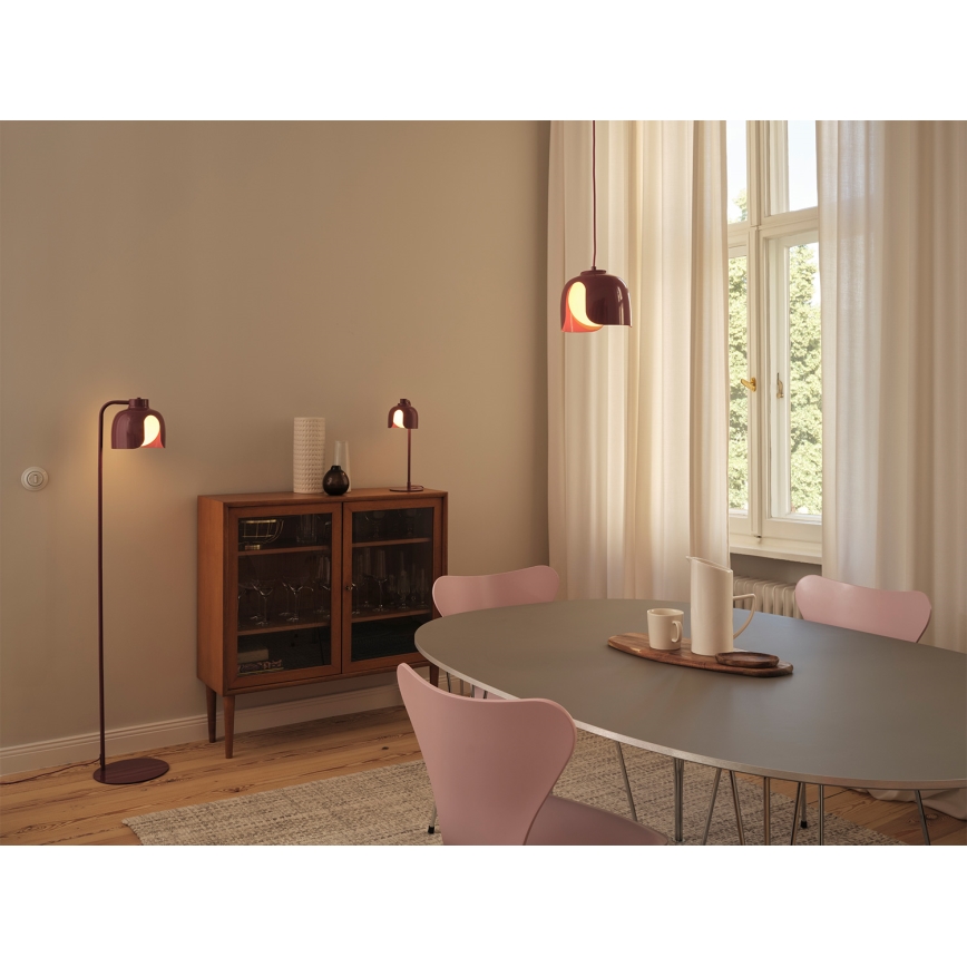 Osram - Lampa stojąca DECOR COROLLE 1xE27/15W/230V czerwona