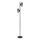 Osram - Lampa stojąca DECOR SMOKE 2xE14/12W/230V czarna/dymnoszara